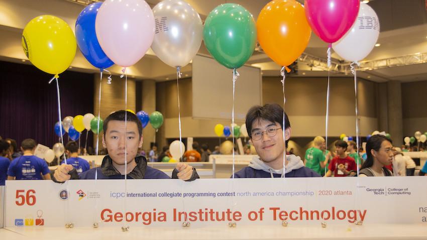 GT Computing students participate in ICPC