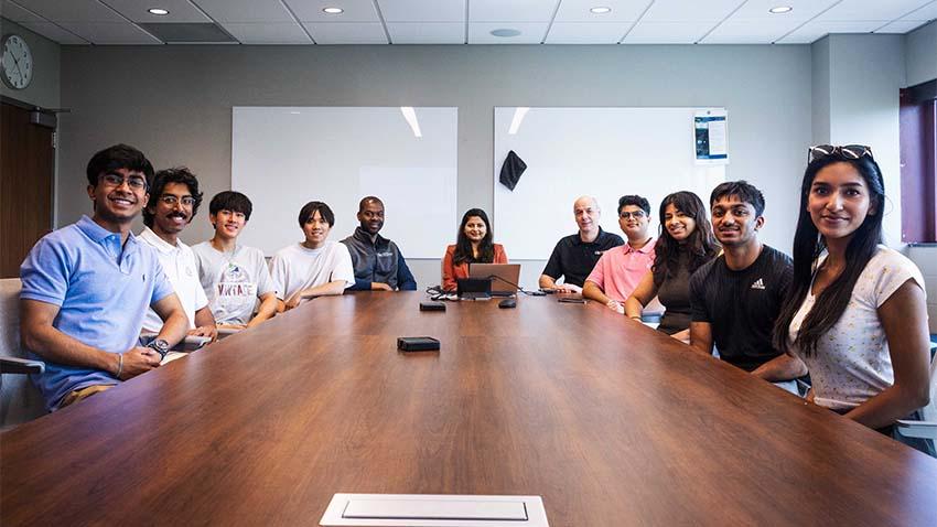 Students begin the boot camp