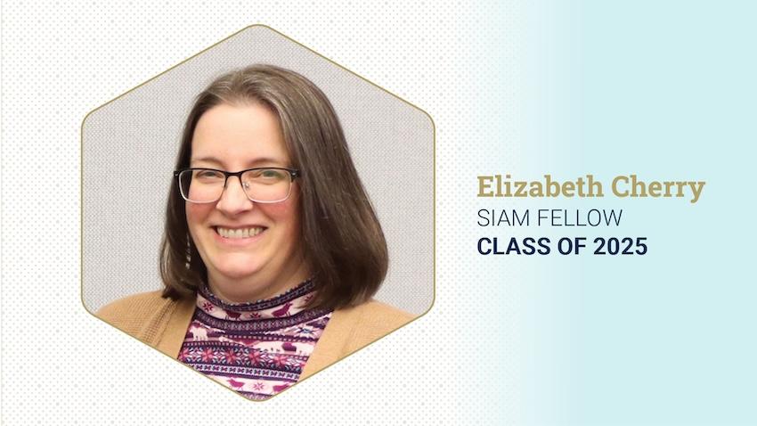Elizabeth Cherry SIAM Fellow