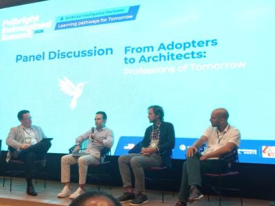SCI faculty member Pedro Guillermo Feijóo-García was selected by Fulbright Colombia to moderate the closing panel of the Fulbright Reimagined Summit on AI. 