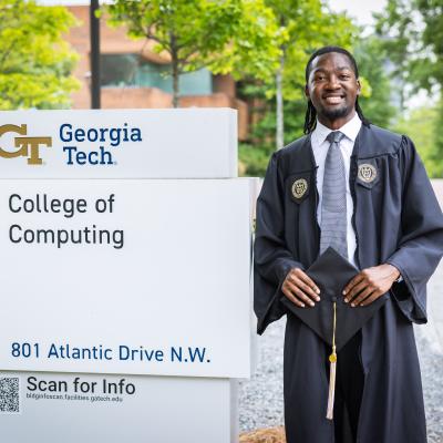 Tai'Re is set to graduate with a CS degree this Spring.