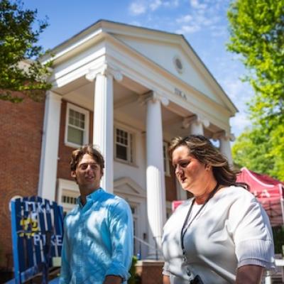 Holly Rush and Andrew Rush